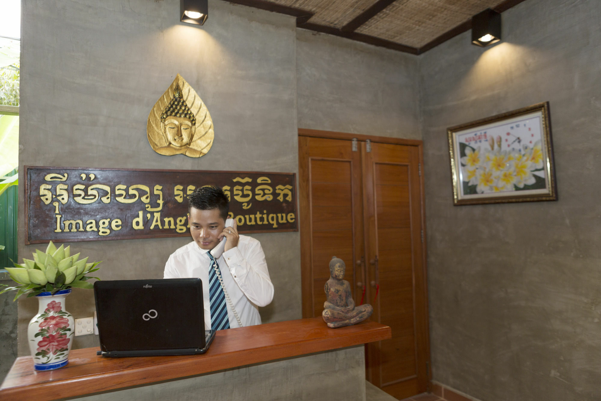 סיאם ריפ Image D' Angkor Boutique Villa מראה חיצוני תמונה